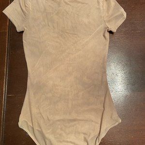 Mesh Bodysuit Nude Size Medium